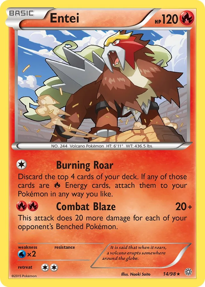 Entei, Ancient Origins 14/98