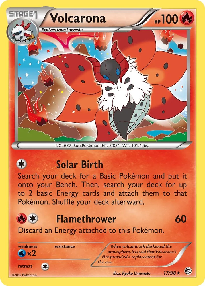 Volcarona, Ancient Origins 17/98