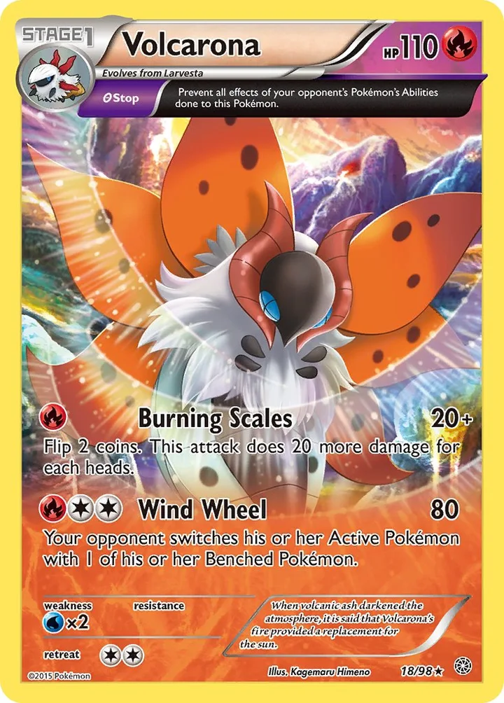 Volcarona, Ancient Origins 18/98