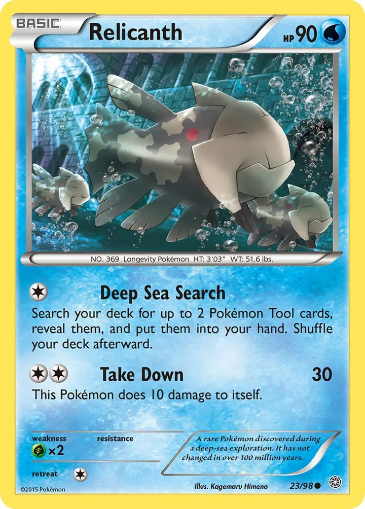 Relicanth, Ancient Origins 23/98