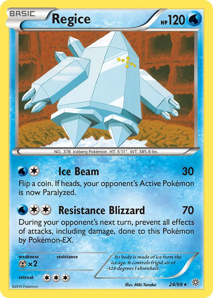 Regice, Ancient Origins 24/98