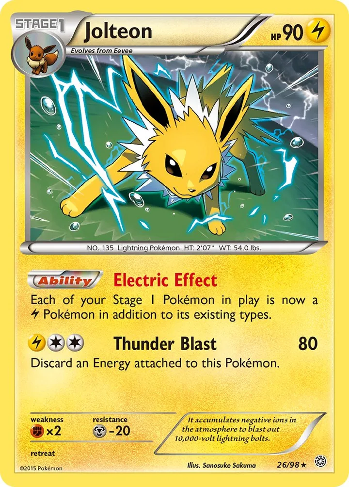 Jolteon, Ancient Origins 26/98