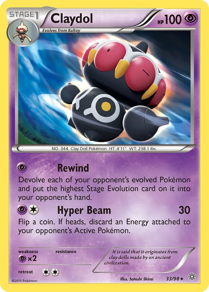 Claydol, Ancient Origins 33/98