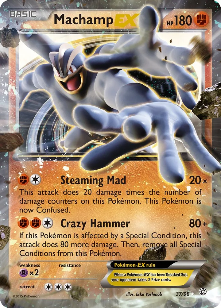 Machamp-EX, Ancient Origins 37/98