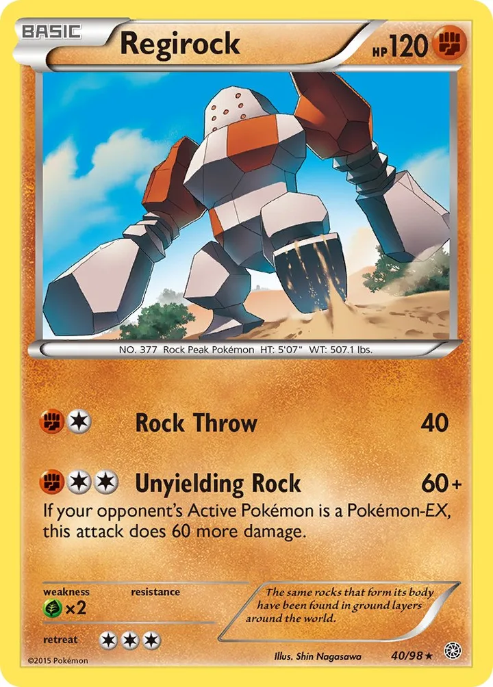 Regirock, Ancient Origins 40/98