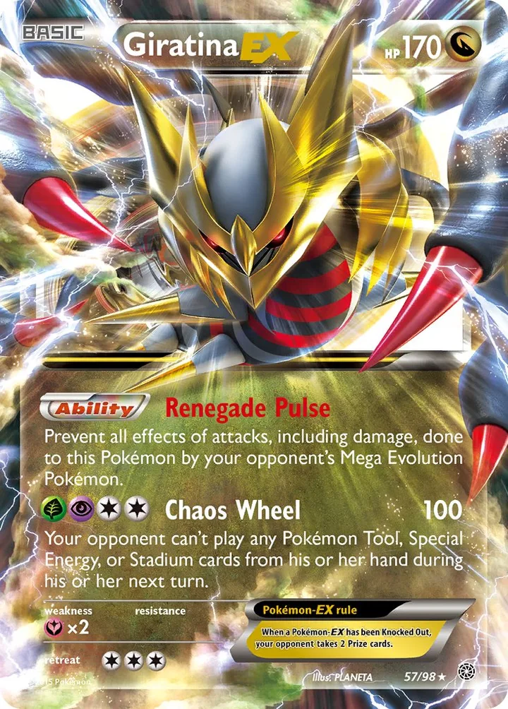 Giratina-EX, Ancient Origins 57/98