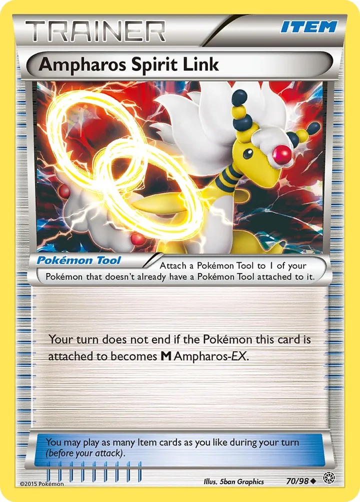 Ampharos Spirit Link, Ancient Origins 70/98