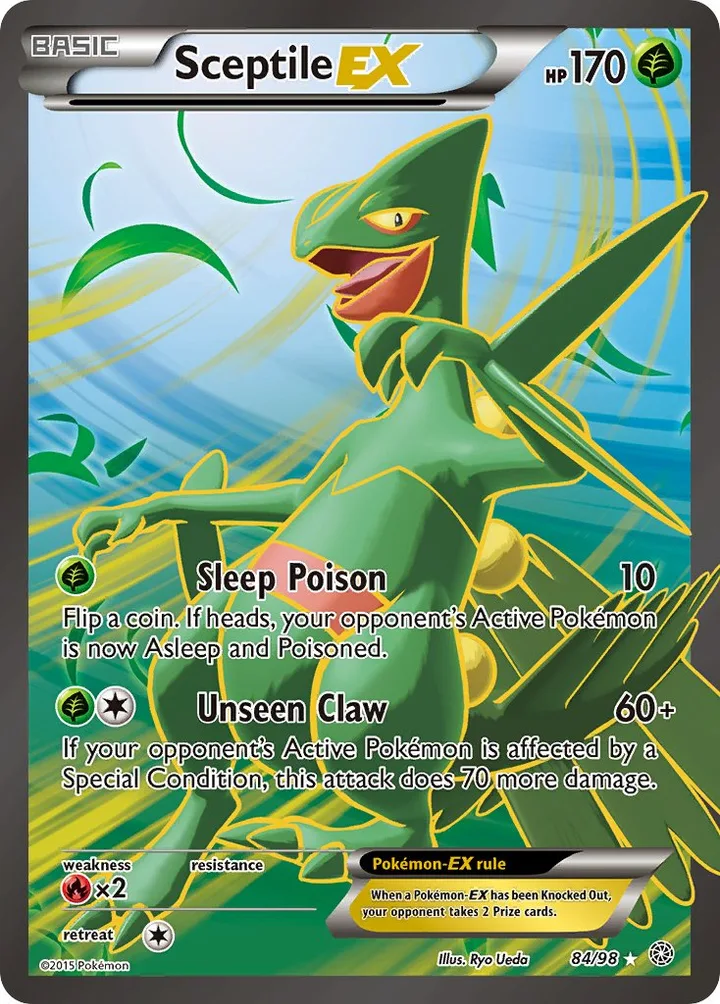 Sceptile-EX, Ancient Origins 84/98
