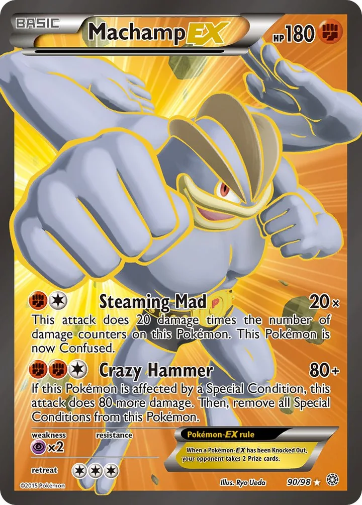 Machamp-EX, Ancient Origins 90/98