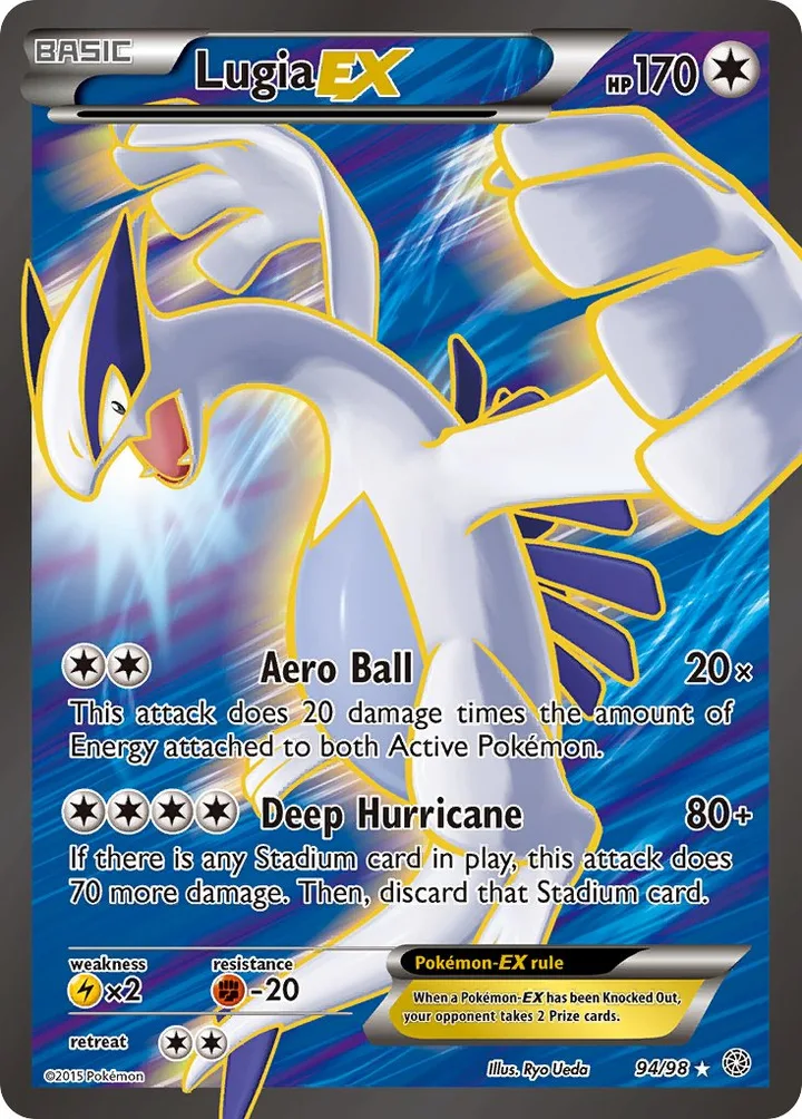 Lugia-EX, Ancient Origins 94/98