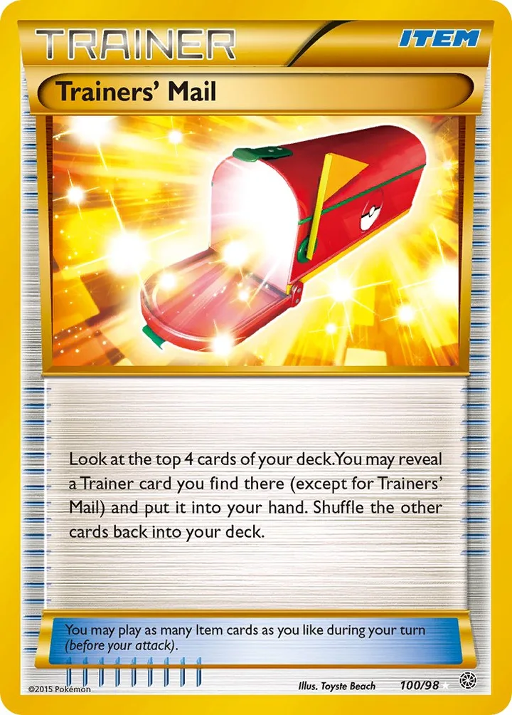 Trainers’ Mail, Ancient Origins 100/98