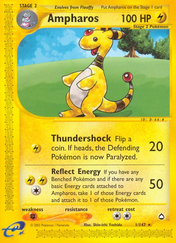 Ampharos, Aquapolis 1/147