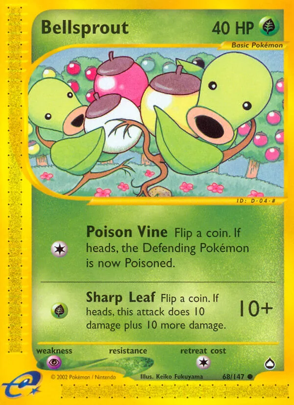 Bellsprout, Aquapolis 68/147