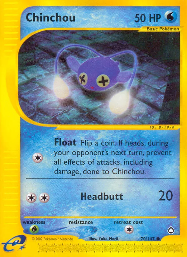 Chinchou, Aquapolis 70/147