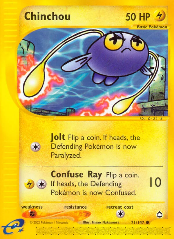 Chinchou, Aquapolis 71/147