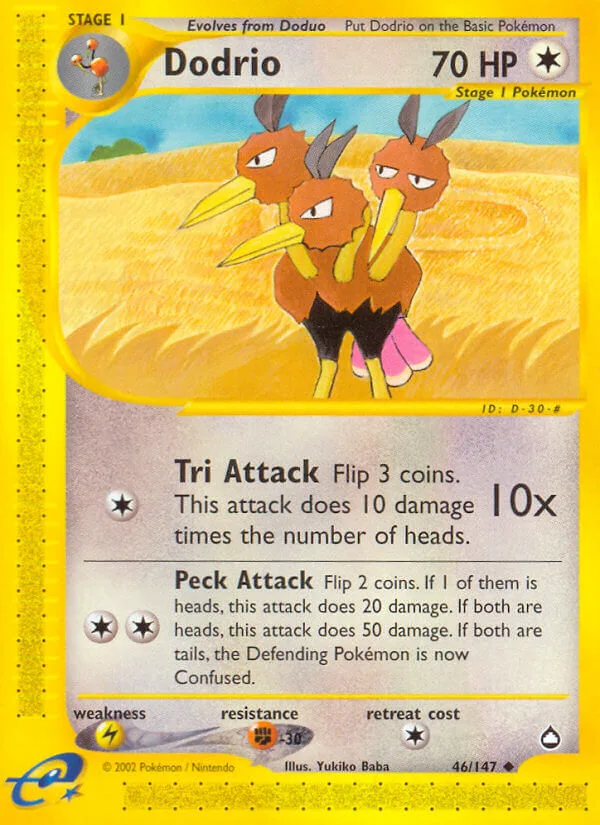 Dodrio, Aquapolis 46/147