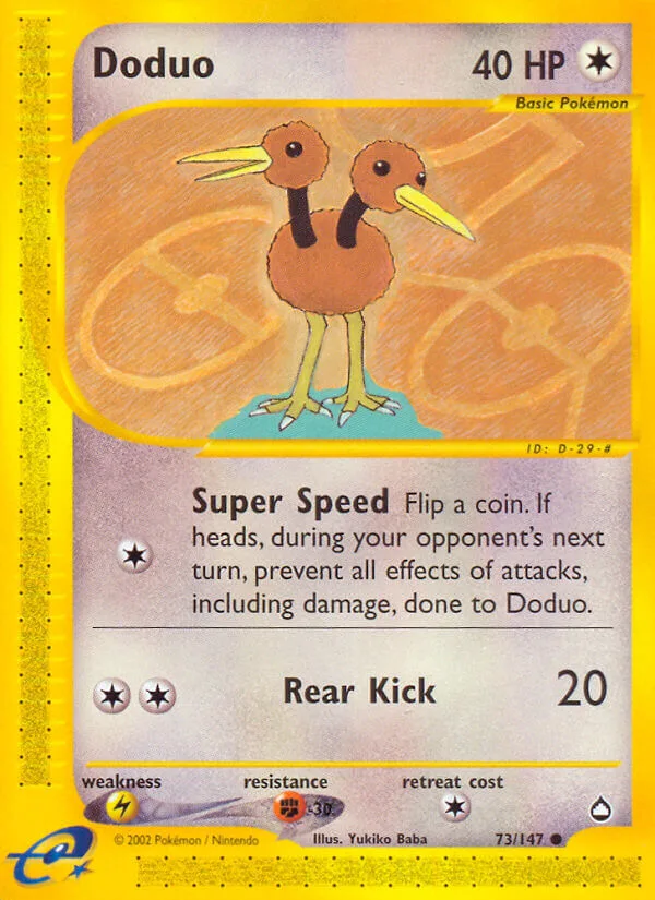 Doduo, Aquapolis 73/147