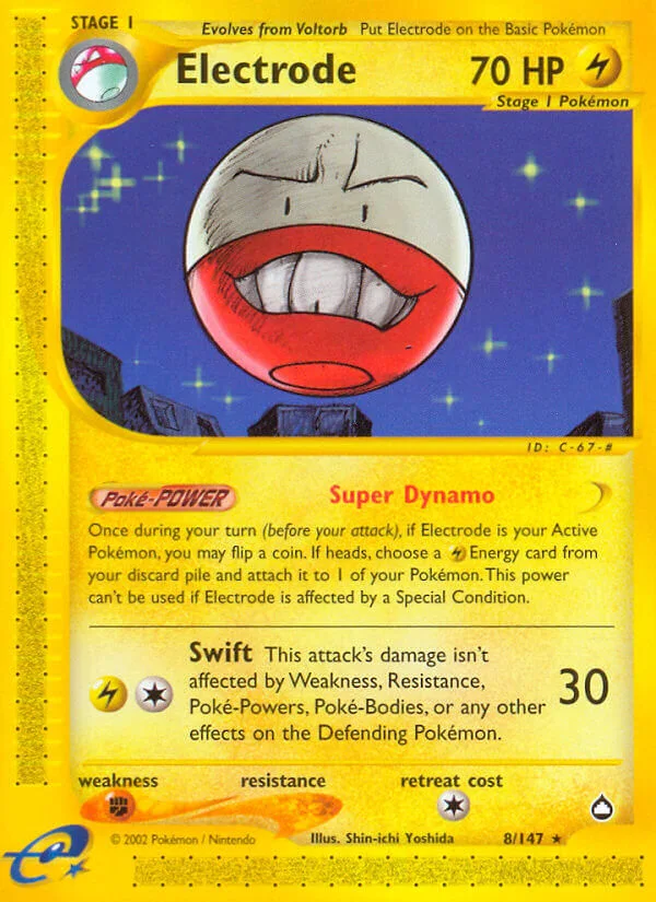 Electrode, Aquapolis 8/147