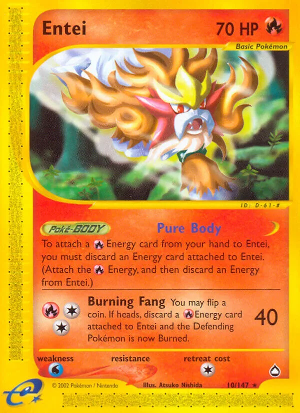 Entei, Aquapolis 10/147