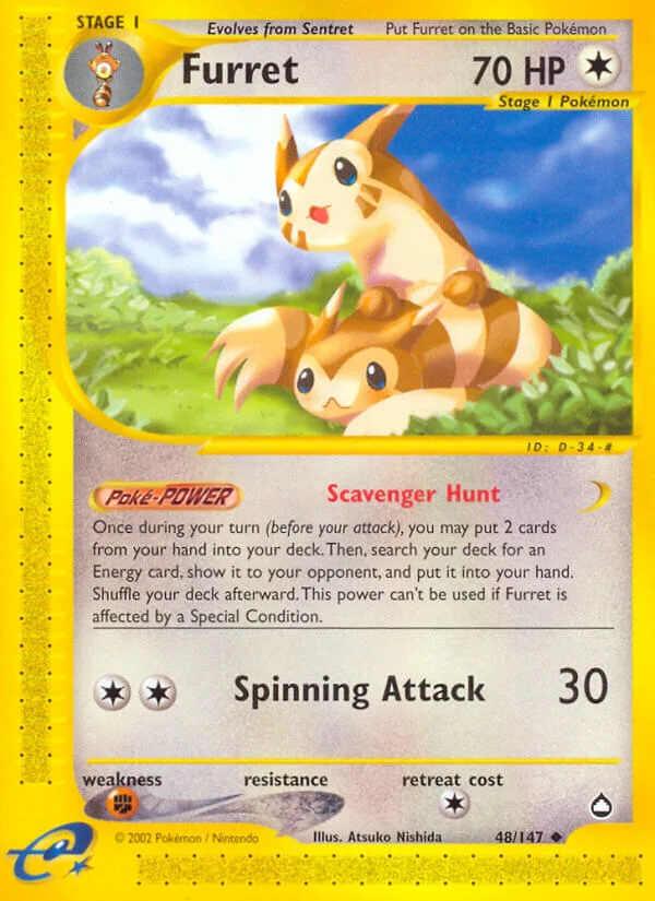 Furret, Aquapolis 48/147