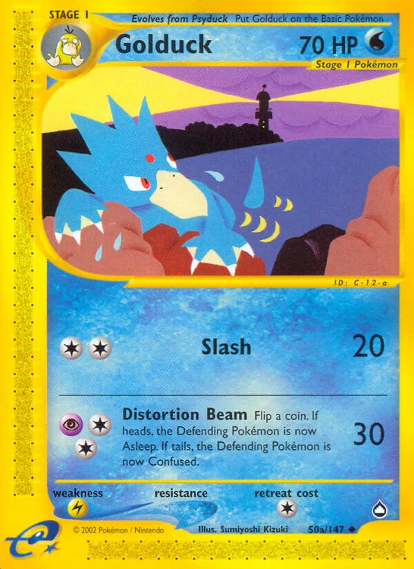 Golduck, Aquapolis 50/147