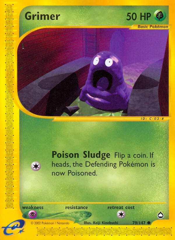 Grimer, Aquapolis 79/147