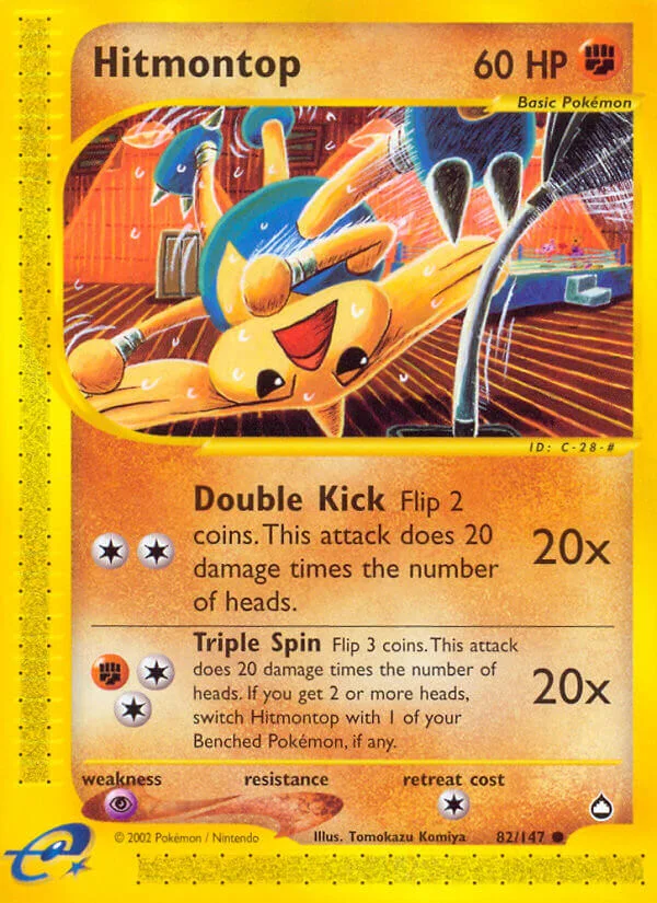 Hitmontop, Aquapolis 82/147