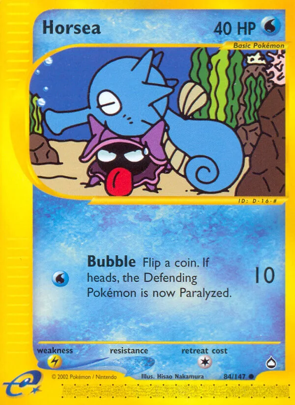 Horsea, Aquapolis 84/147