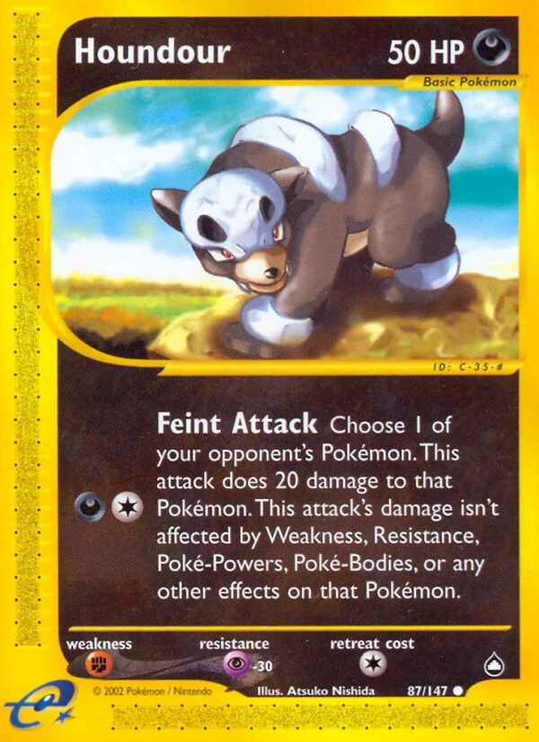 Houndour, Aquapolis 87/147