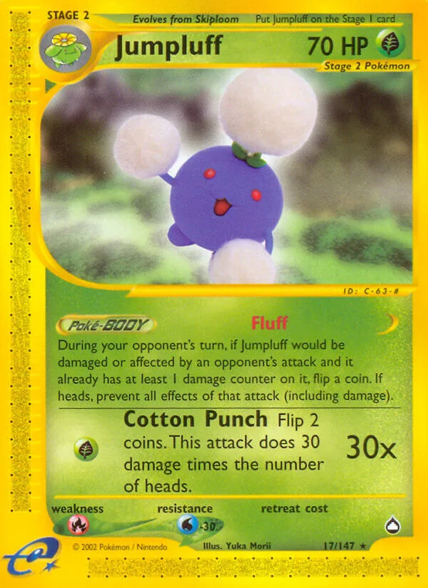 Jumpluff, Aquapolis 17/147