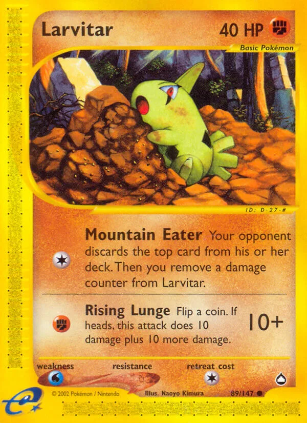 Larvitar, Aquapolis 89/147