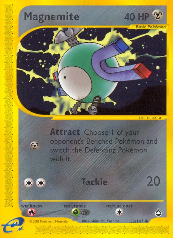 Magnemite, Aquapolis 52/147