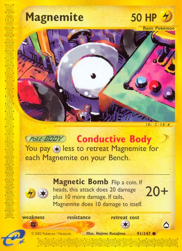 Magnemite, Aquapolis 91/147