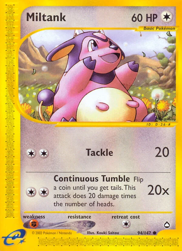 Miltank, Aquapolis 94/147