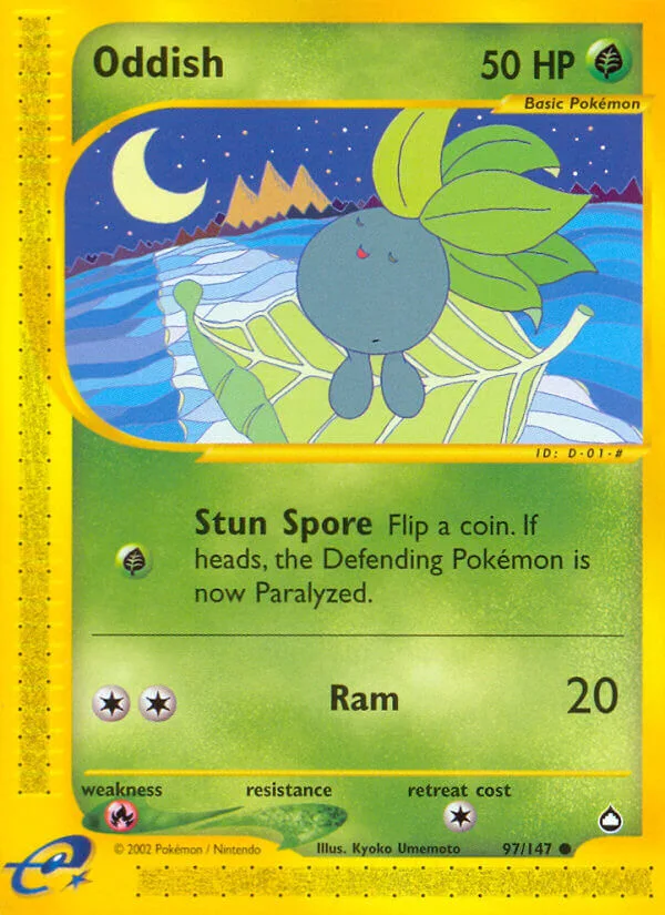 Oddish, Aquapolis 97/147
