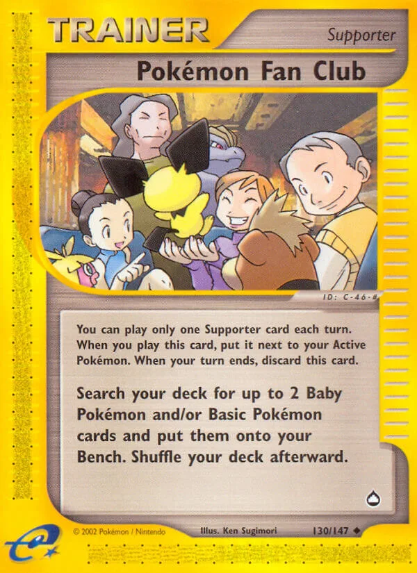 Pokémon Fan Club, Aquapolis 130/147