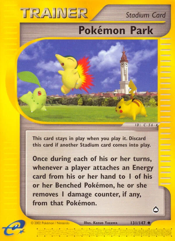 Pokémon Park, Aquapolis 131/147