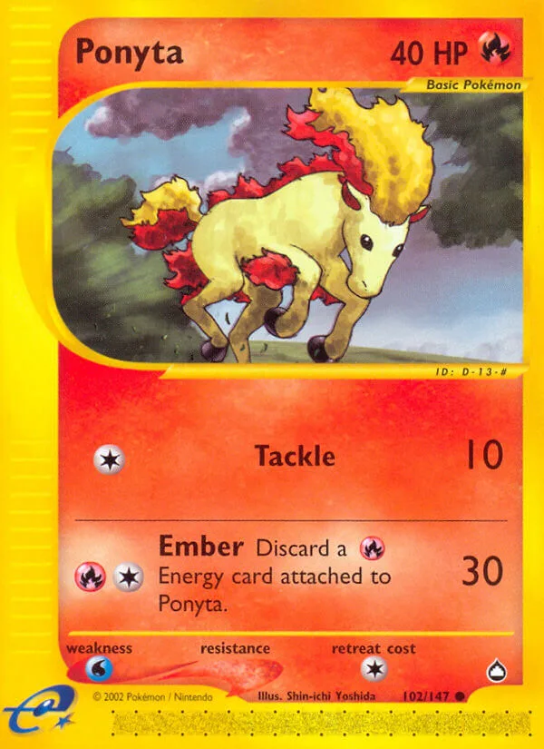 Ponyta, Aquapolis 102/147