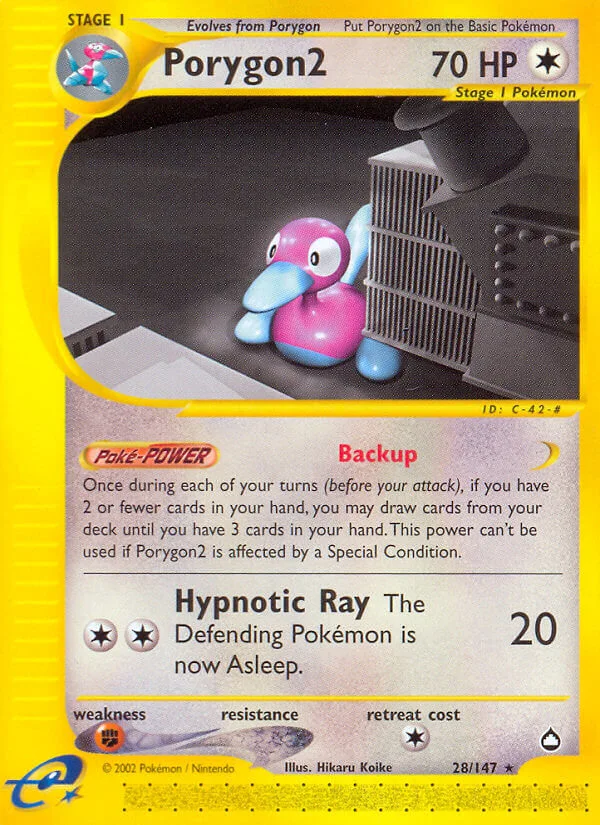 Porygon2, Aquapolis 28/147