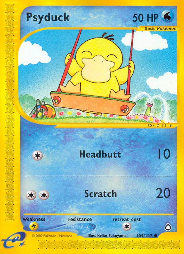 Psyduck, Aquapolis 104/147