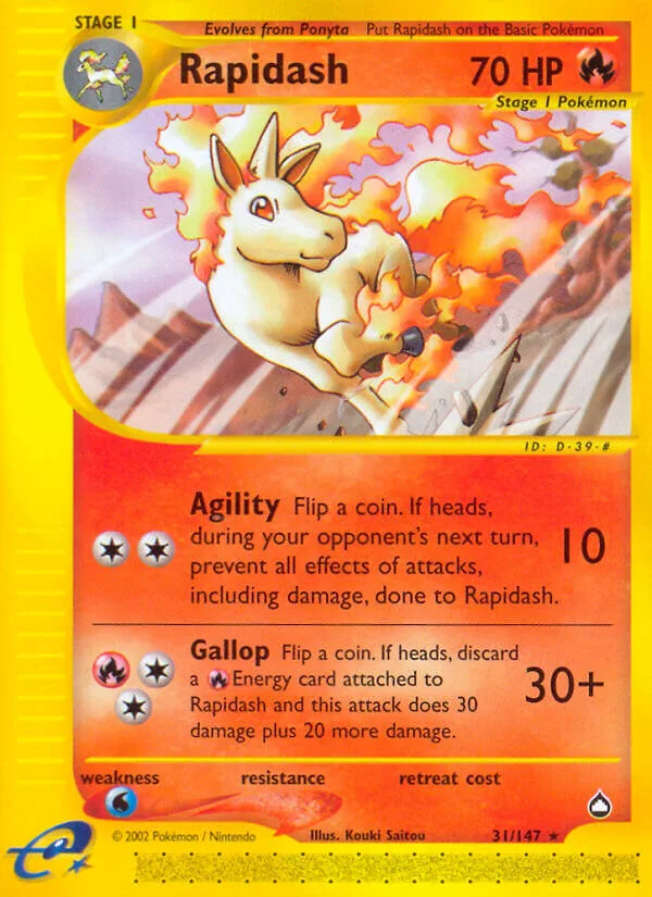 Rapidash, Aquapolis 31/147