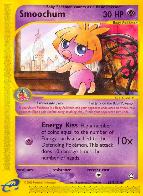 Smoochum, Aquapolis 61/147