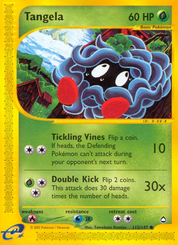 Tangela, Aquapolis 112/147