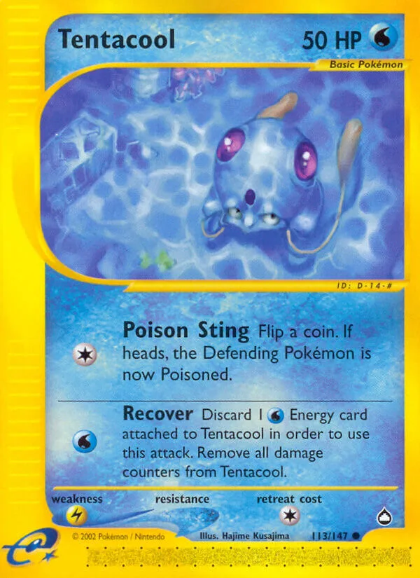 Tentacool, Aquapolis 113/147