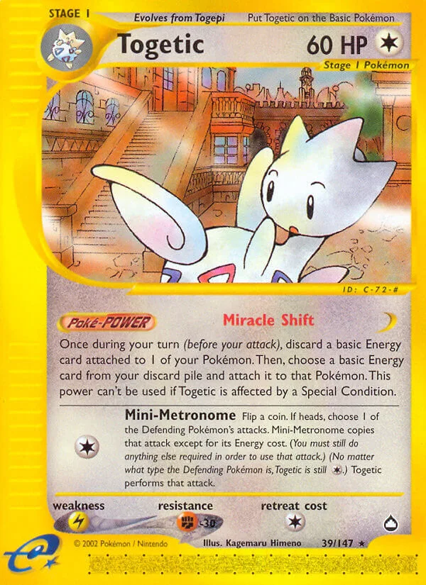 Togetic, Aquapolis 39/147