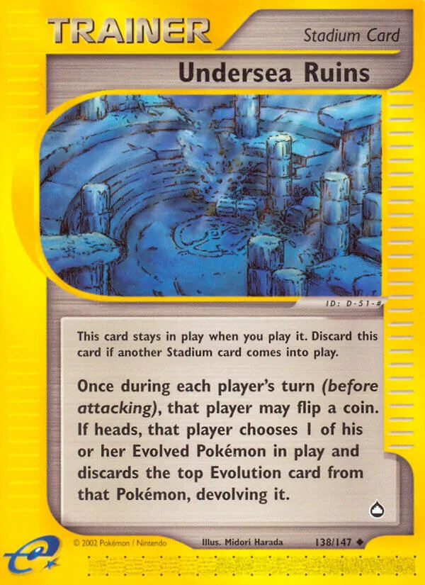Undersea Ruins, Aquapolis 138/147