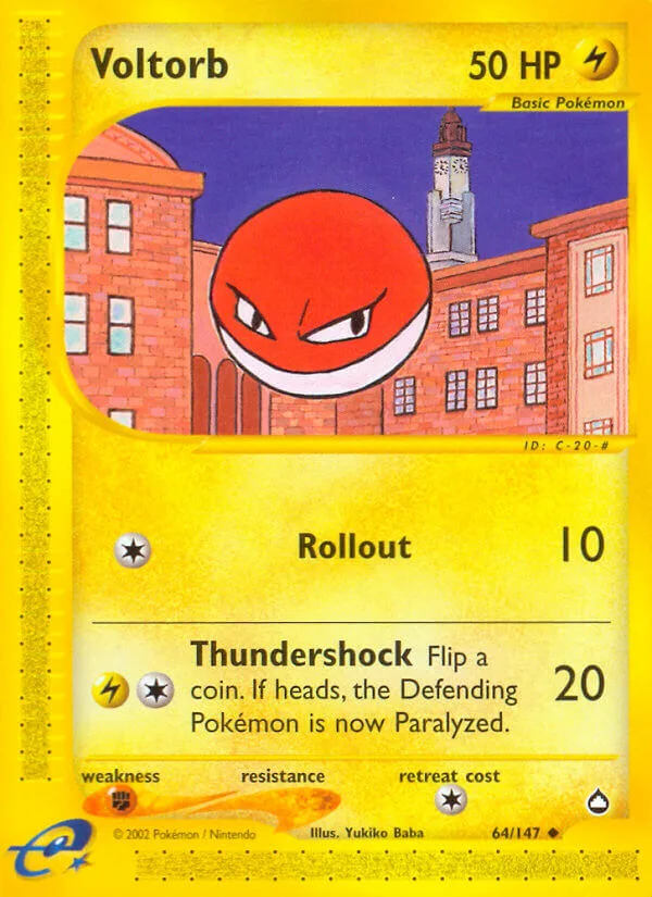 Voltorb, Aquapolis 64/147
