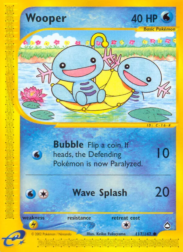 Wooper, Aquapolis 117/147