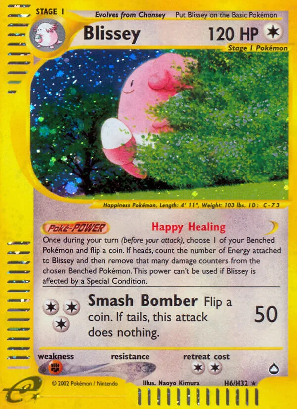 Blissey, Aquapolis H6/H32