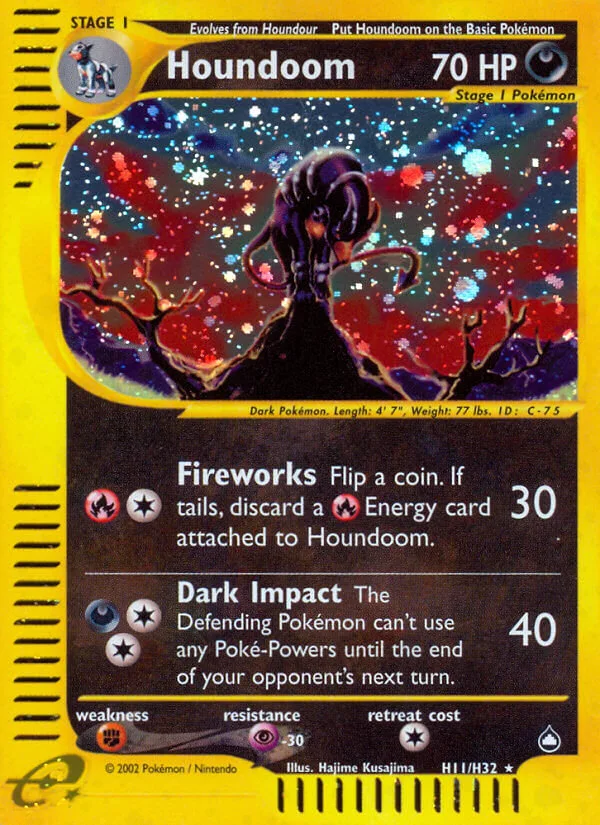 Houndoom, Aquapolis H11/H32